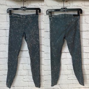 Joe's Jeans Acid Wash Jeggings with Zipper